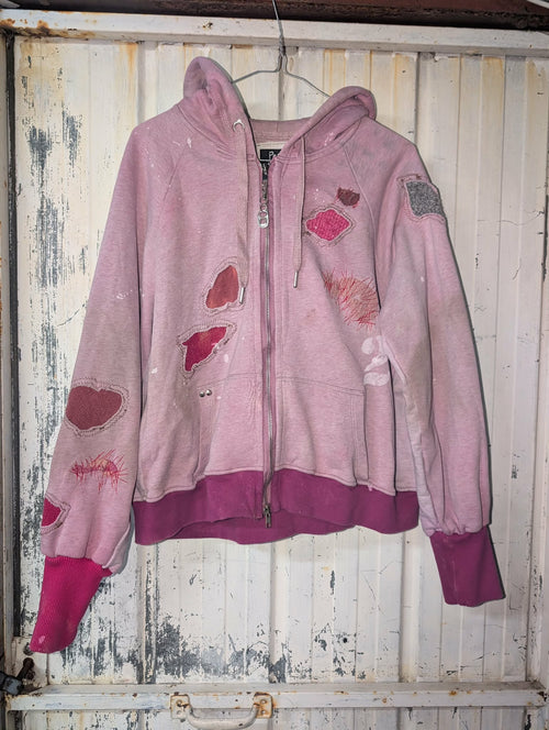 Gem 2 Hoodie: Lighter Pink