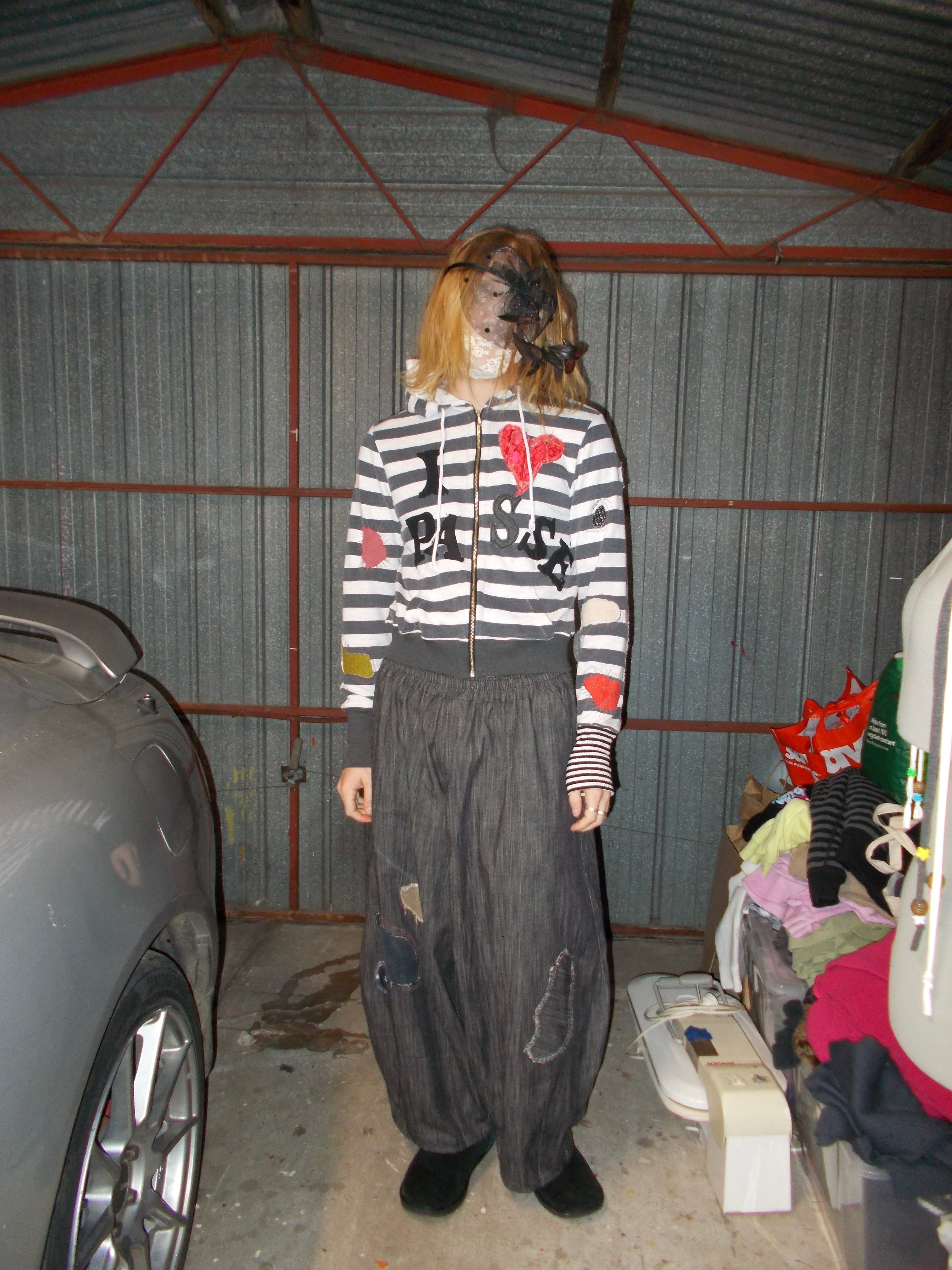 I <3 Passé, Hoodie: Stripe Deluxe