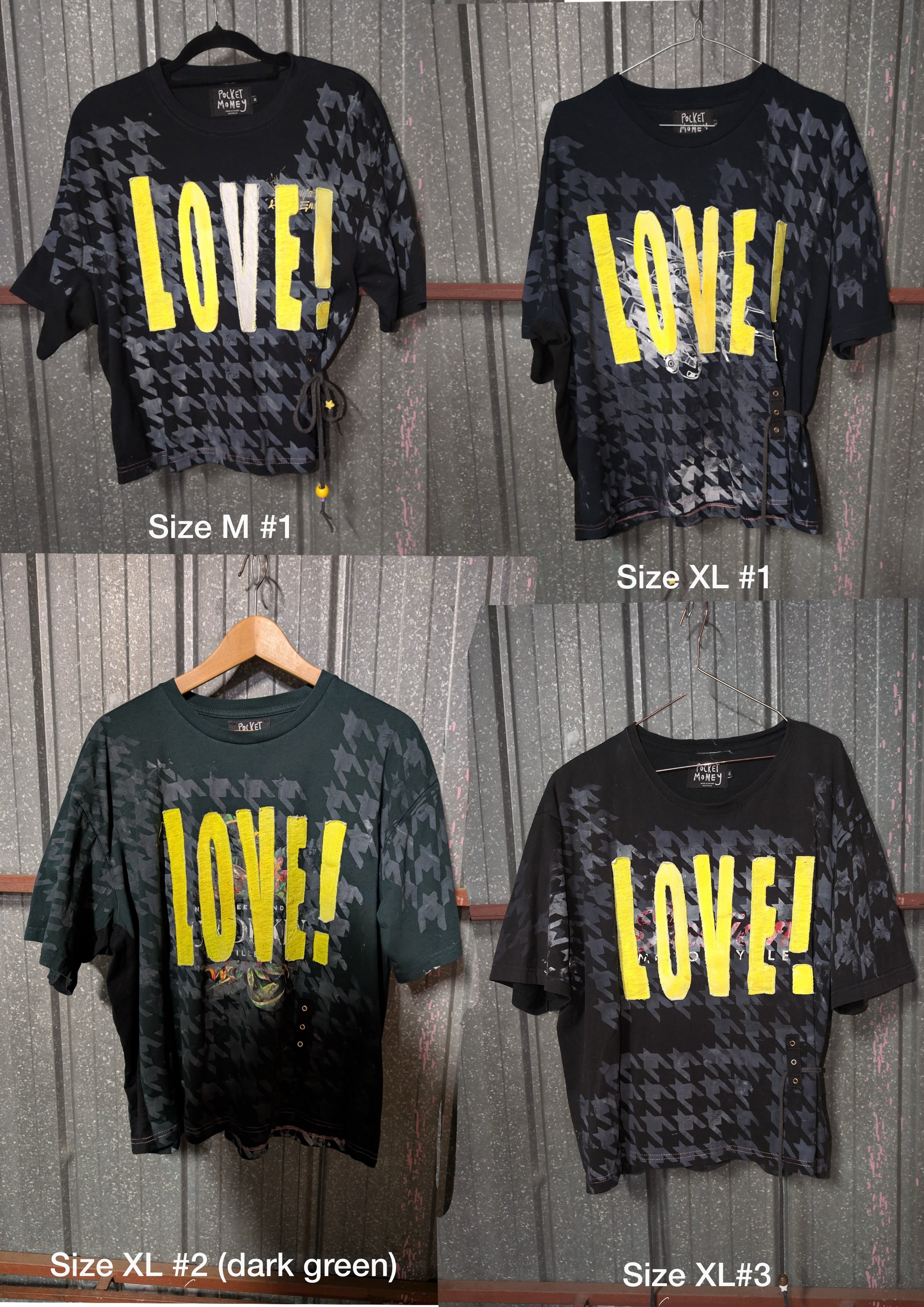 Love! Tee : Black/ Dark